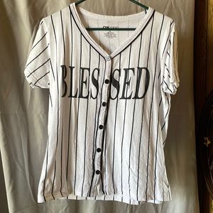 Blessed button up